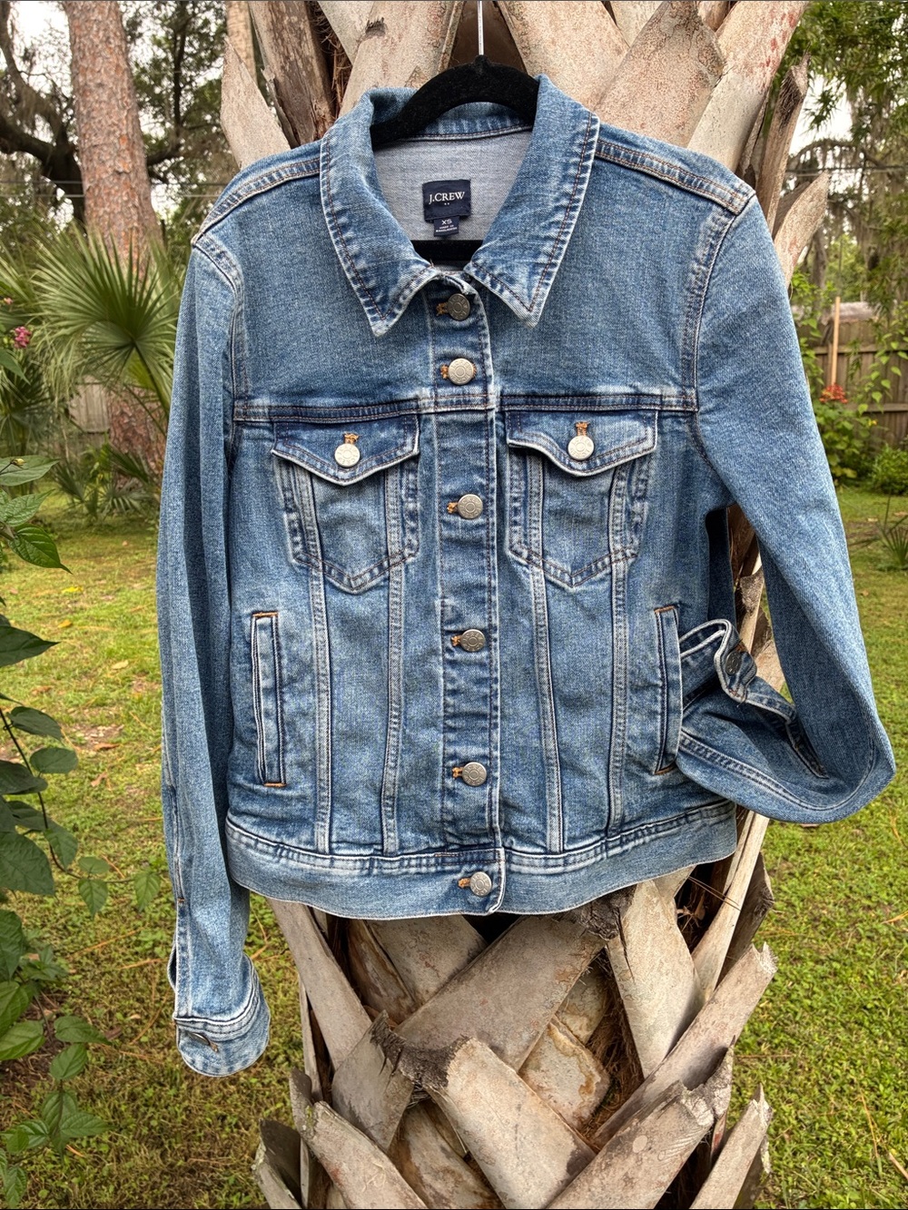 Jcrew denim short jacket